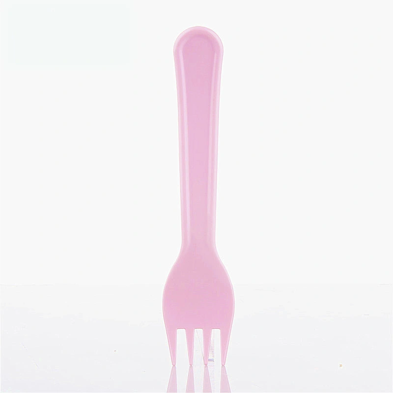 PLA polylact baby food spoon fork set baby Training Spoon Fork Easy Clean Cutlery Set Toddler Self Feeding