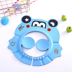 hot Factory direct sale Custom waterproof silicone bath shower hair  cap for baby
