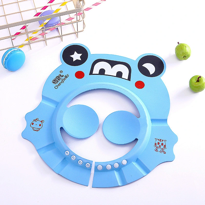 hot Factory direct sale Custom waterproof silicone bath shower hair  cap for baby