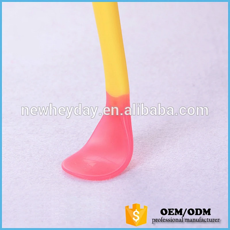 Mini Silicone Spoon and Fork Gift Set for Baby