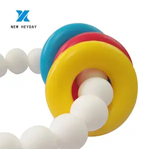 custom silicone bead silicone  teething gel toy BPA FREE