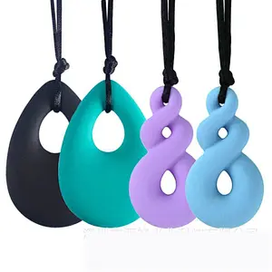 BPA free silicone  Baby  teething toys   baby teether  pendant Wholesale
