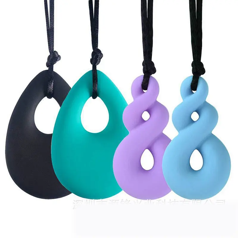 BPA free silicone  Baby  teething toys   baby teether  pendant Wholesale