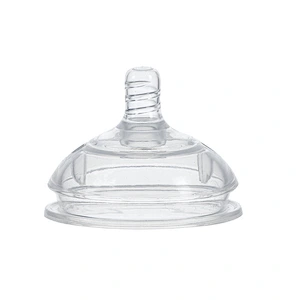 BPA free bottle of milk baby ultra wide caliber  nano silver silicone milk baby feeding bottle  cover custom wholesale
