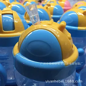 china bottle Manufacturer baby water cup to promote  gifts PP leak-proof straw cup Children learn to drink cup baby water bottle