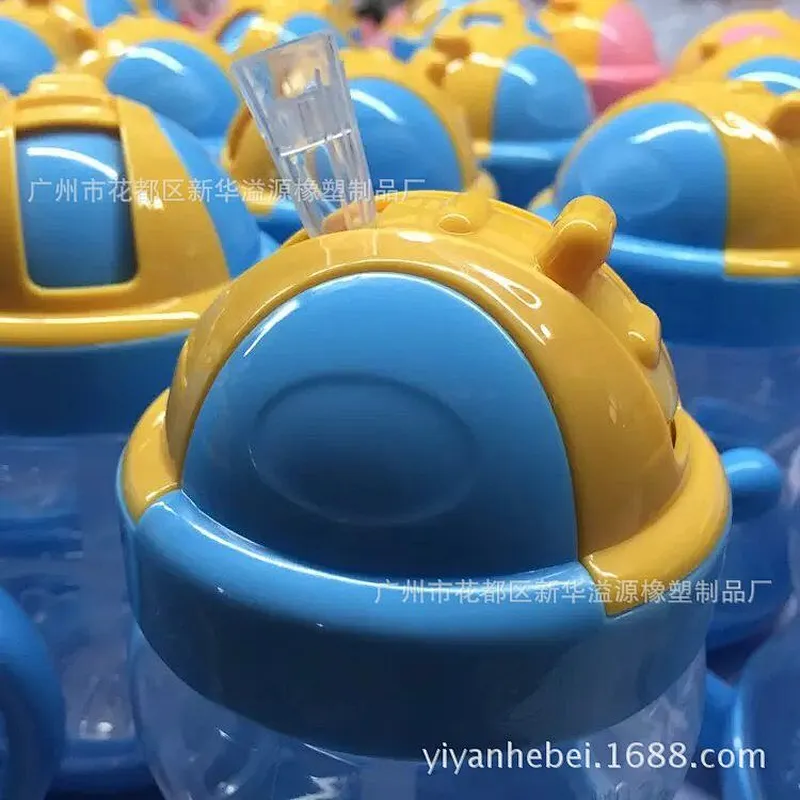 china bottle Manufacturer baby water cup to promote  gifts PP leak-proof straw cup Children learn to drink cup baby water bottle