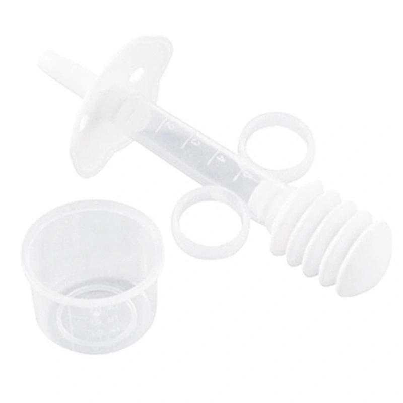 Baby  liquid food Medicine dropper fruit  juice Needle Feeder Feeding Flatware Utensil