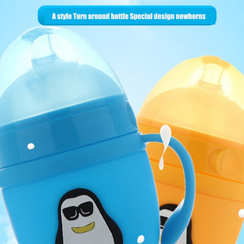 latest design baby glass feeding  bottles silicone sleeve