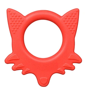 Eco-freindly washable funny animal shape silicone baby teether