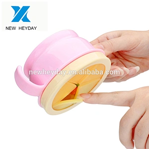 Wholesale customized silicone baby snack container serving  baby snack tray  cup