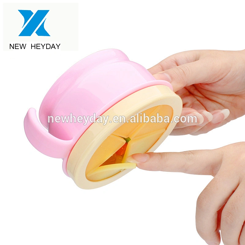 Wholesale customized silicone baby snack container serving  baby snack tray  cup