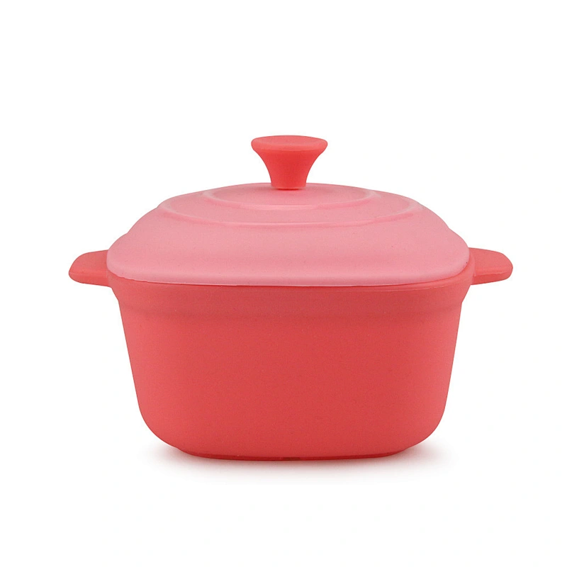factory custom  mini function silicone baby food storage  cover bowl   food serving food baby  bowl with cover