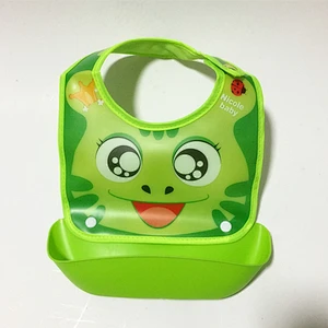 factory custom  print  logo removable  cotton cloth  bibs baby training