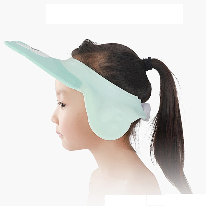 Factory  Custom waterproof EVA  eco friendly shower head cap  kid private label shower cap