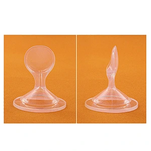 custom  Silicone  Baby  feeding nipple  bottle  spoon Silicone Toddler Feeding Bottle spoon