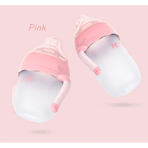 Food Grade Silicone baby  feeding bottle With Nipple