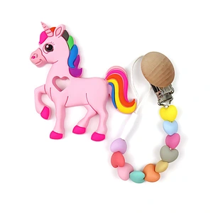 BPA FREE food grade love heart soft  silicone  baby  teething beads available colors  wholesale