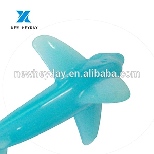 New BPA Free And Non-toxic Funny Silicone bulk baby teething teether toy  plane