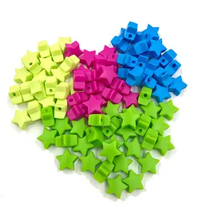 factory wholesale  custom  food grade silicone bead bracelet  baby  teething silicone bead molds