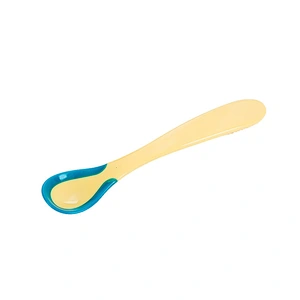 factory wholesale 2 color  baby spoon temperature  spoon  custom