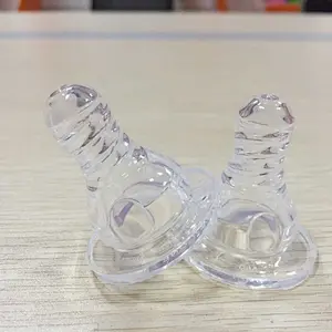 Food grade baby bottle nipple  soft baby nipple teether baby silicone nipple manufacturers