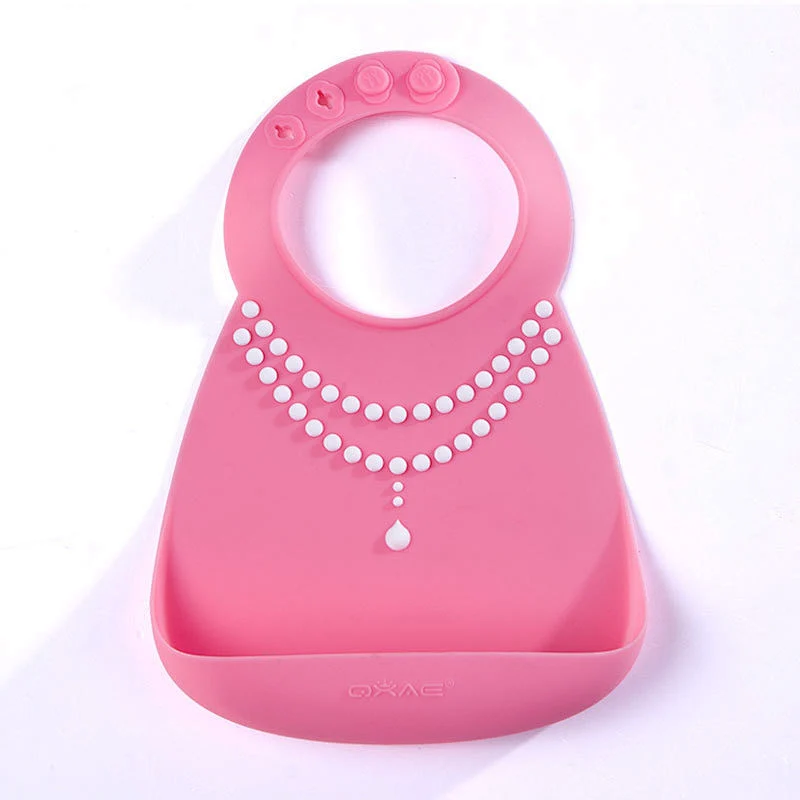 stock wholesale silicone makeup bibs medical bibs  baby bibs custom