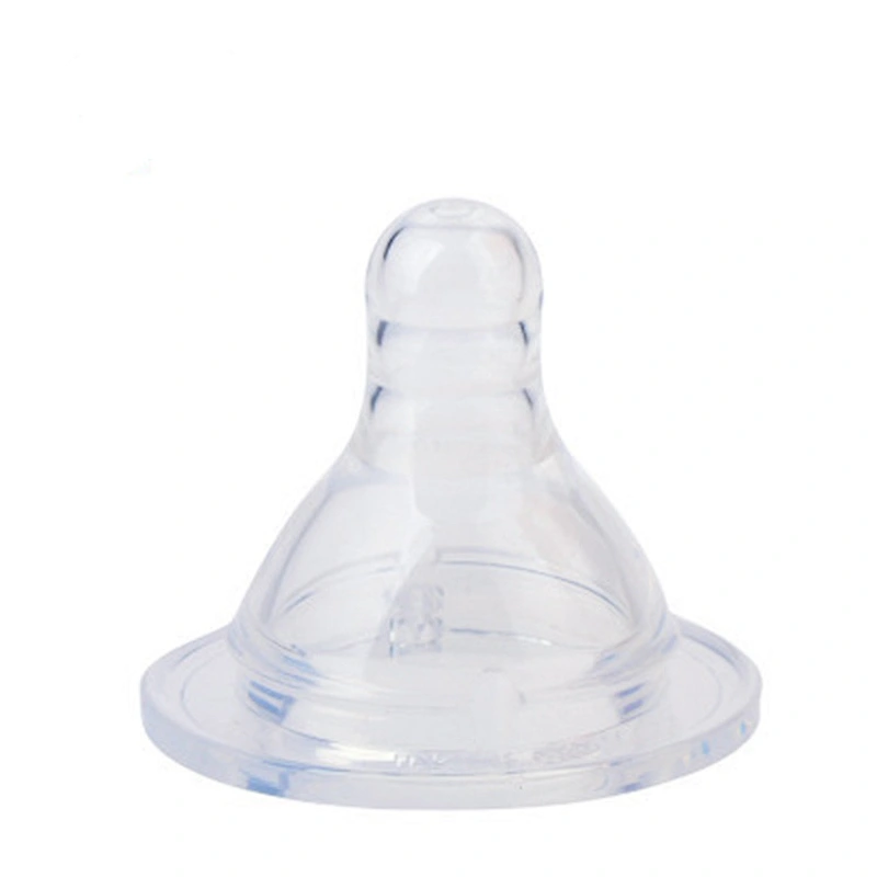 Food grade  foldable silicone teether and soft baby nipple teether