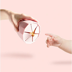 oem Food Grade Baby Silicone Unbreakable Cup Spill-Proof  Kids snack bowl ceramic Storage Container