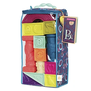 custom  Educational children BB Sounds  puzzle large  silicone blocks toy