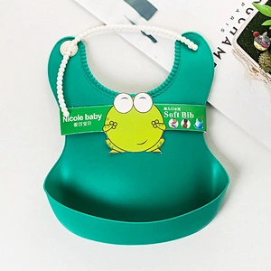 custom bibs  stock wholesale silicone terry  bibs pacifier bibs baby plain
