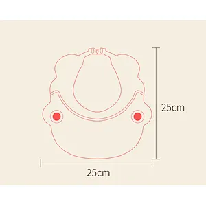 Factory  Custom silicone   drawstring  shower cap packaging bulk