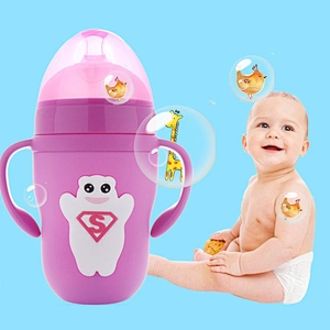 latest design baby glass feeding  bottles silicone sleeve