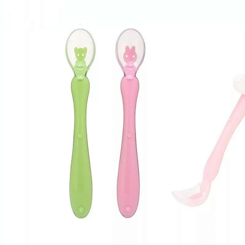 factory custom swan soup spoon  soft spoon  silicone  japanese soup spoon