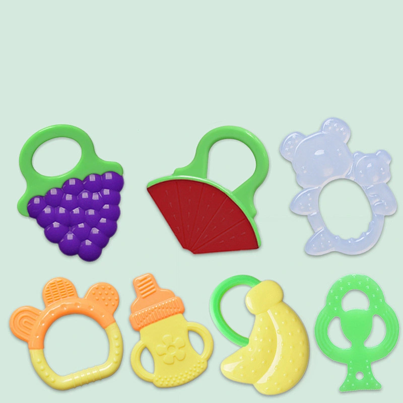 HOT sale FDA baby bib with teether toy mold making
