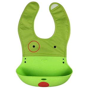 custom  food grade silicone product custom printed disposable plastic bibs lobster oem