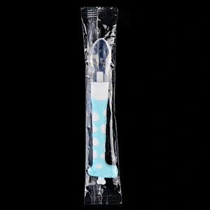 silicone baby spoon bottle  deer head desgin  soft baby spoon   custom
