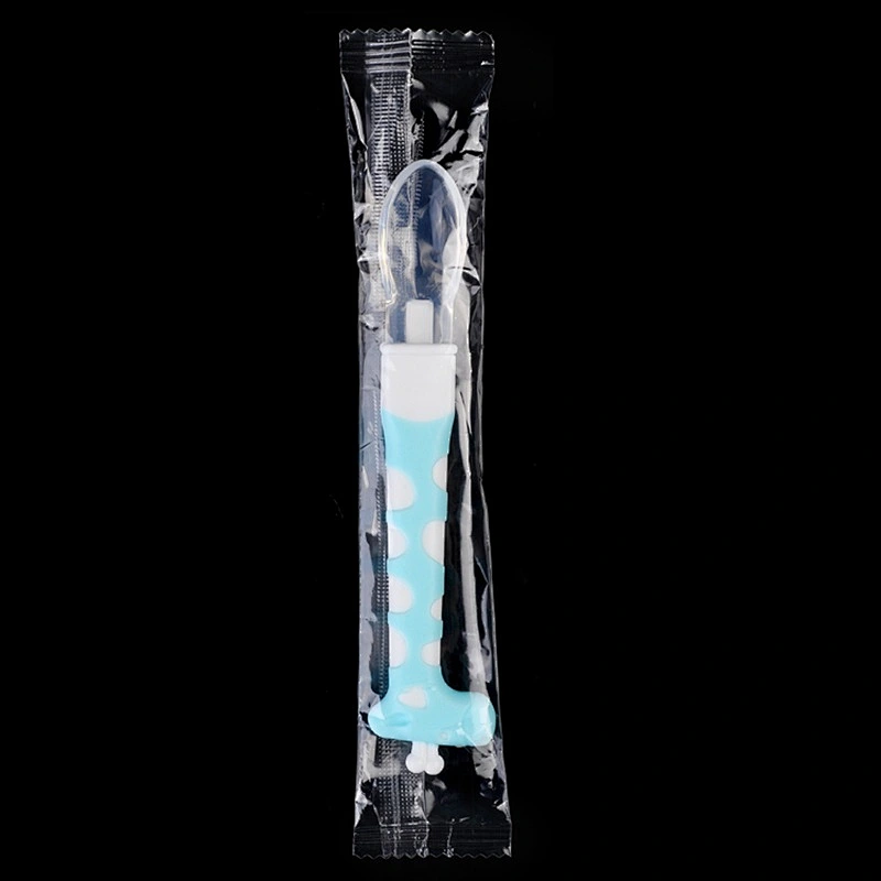 silicone baby spoon bottle  deer head desgin  soft baby spoon   custom