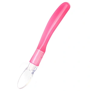 food grade silicone baby spoon  and fork set in plastic box design  custom
