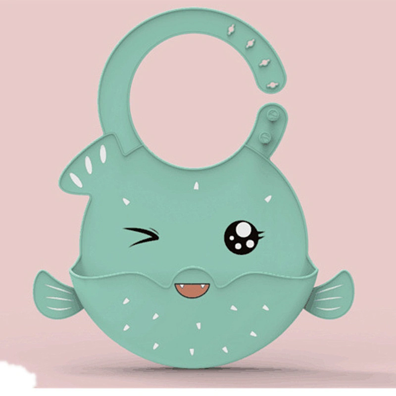 custom bibs  silicone octopus animal design print waterproof printed disposable adult bibs