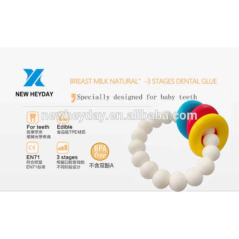 Non-toxic waterproof silicone baby toy baby silicone beads teething