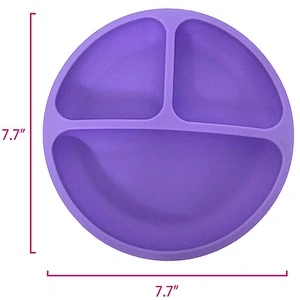 factory custom  silicone dry fruit  egg food serving tray prison food tray