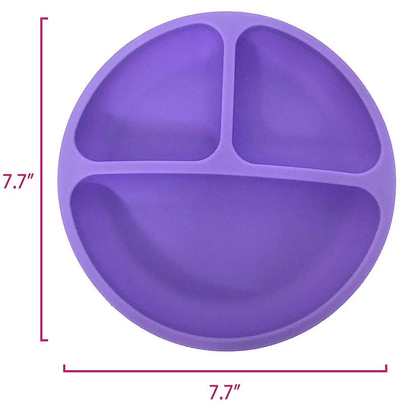 factory custom  silicone dry fruit  egg food serving tray prison food tray