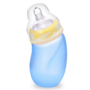 custom Visible arc  desgin Thermal water  bottle   food-grade silicone bottle  500ml