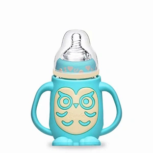 Food Grade Silicone Baby Feeder Bottle With Nipple milk bottle feeder