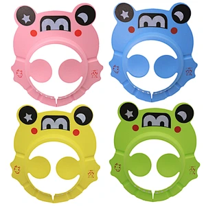 custom adjustable baby shower cap   bath hair shower woman   cap silicone  plastic
