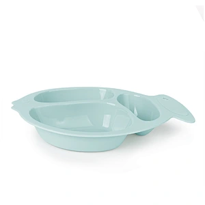 custom Portable  fish shaped silicone molds  rail suction  baby plate  Silicone Placemat, Non-Slip  Plate for Toddler