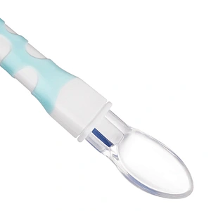 silicone baby spoon bottle  deer head desgin  soft baby spoon   custom