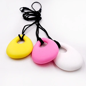 Creative Pendant Angel Teardrop Shape Food Grade Silicone Teether Baby  toys Baby Molar Chew Manufacturer Customized