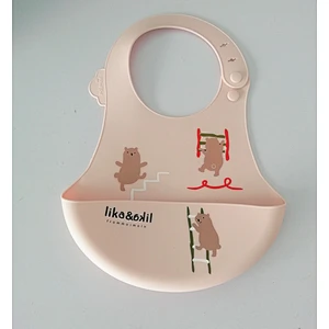 stock wholesale waterproof seersucker  silicone makeup bibs burp bibs custom