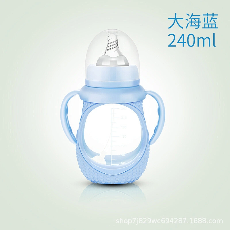 wide mouth  bottle  label Toddler glass  body   pad printing  glass Bottle baby feeding bottle bpa